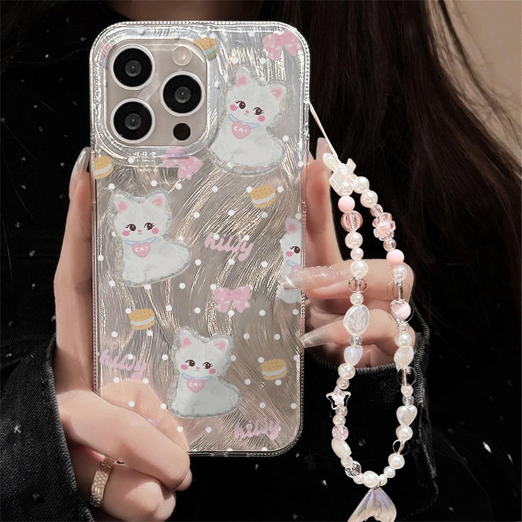 เคสFor OPPO A18 A15 A15S A16 A54 A17 A17K A38 A57 2022 A77 A58 A60 A79 A5 A9 2020 4G 5G เคสโทรศัพท์ IMD กันกระแทก เงิน