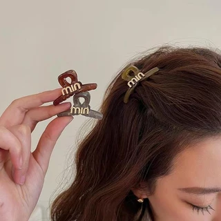 Rubuyou กิ๊บติดผม อะคริลิค ขนาดเล็ก สวยหรู คลิปด้านข้าง หวาน นักเรียนสำหรับผู้หญิง เครื่องประดับผมแฟชั่น-COD💖