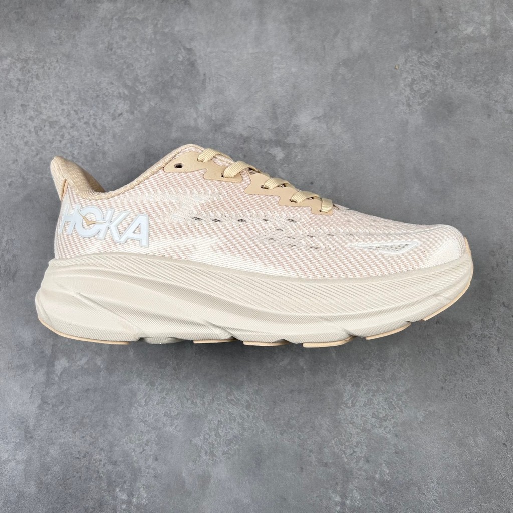 HOKA ONE ONE Clifton 9 รองเท้าวิ่งมืออาชีพ Unisex Breathable ดูดซับแรงกระแทก