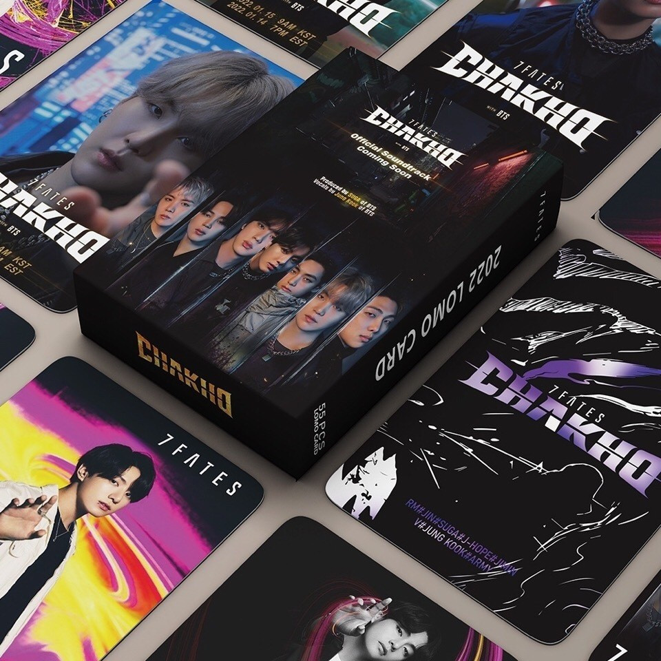✨ในเหตุการณ์✨KpopBTS BTS โฮมเมด Photocard 7FATES CHAKHO ธีมการ์ตูน 55 สินค้าอัลบั้ม
