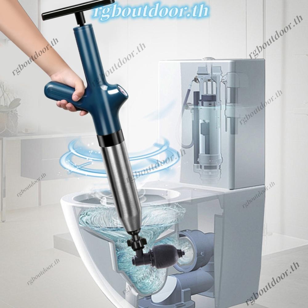 Toilet Plunger High-Pressure Air Drain Blaster สําหรับห้องน้ําห้องครัวท่ออุดตัน