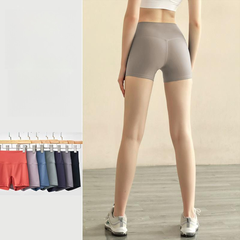 SHQX [New Arrival] Booty Boosting Workout Shorts - Confidence-Boosting & สบาย เอวสูงไม่มีรอยต่อ ยกบั้ะ และทนทานต่อการซquat - เหมาะสำหรับฟิตเนสและวิ่ง