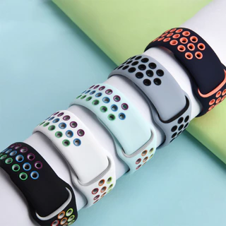 สายยางซิลิโคนสำหรับกีฬา for Smartwatch Ultra/SE 3 2 Series 11 10 9 8 7 6 5 4 3 SE 2 49 มม. 46 45 41 44 40 42 38 มม.