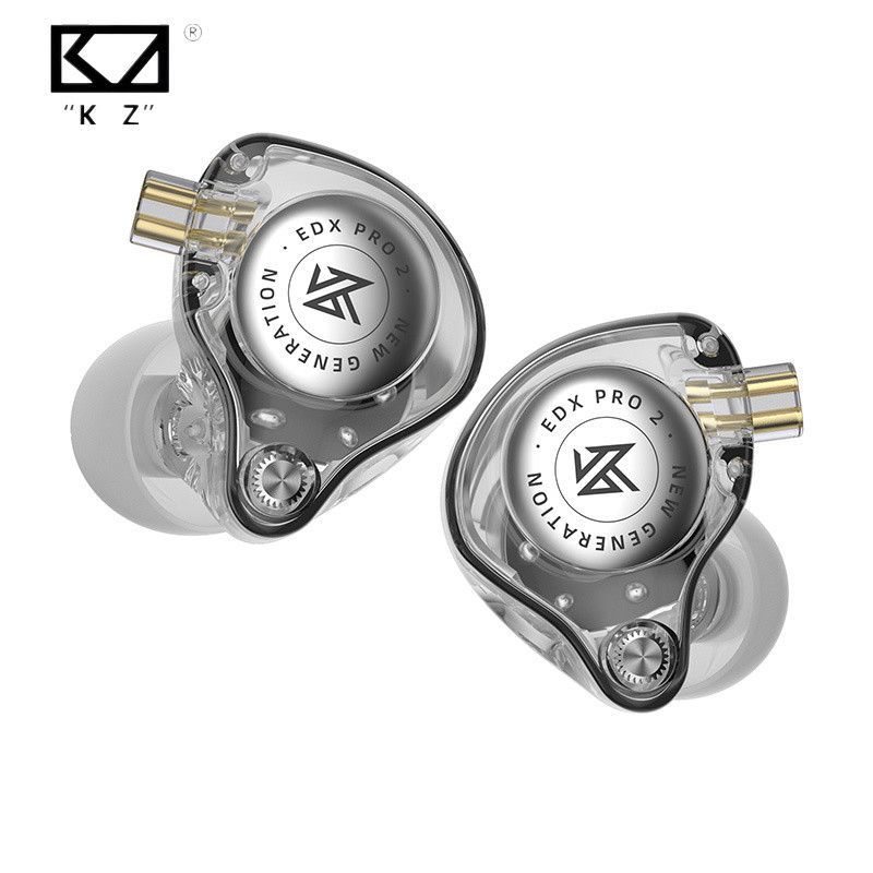 KZ EDX PRO 2 ไดรฟ์แบบไดนามิกหูฟังไฮไฟเบสหูฟังประสิทธิภาพอะคูสติกที่โดดเด่น 2PIN QDC สาย Type-c\3.5 ม