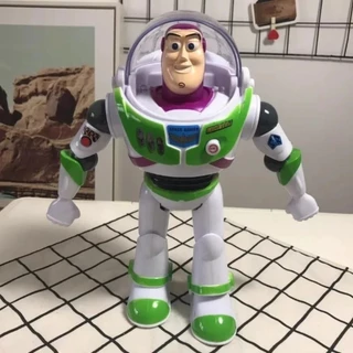 ของเล่นโมเดล SMAR Buzz Lightyear, Toy Story Light and Sound Buzz Lightyear Action Figure ของเล่น, การ์ตูนมีปีกหุ่นยนต์มือถือของขวัญวันเกิด