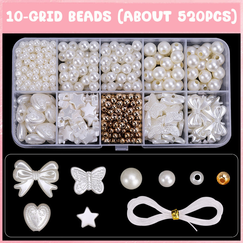 ลูกปัด DIY ชุดร้อยลูกปัด DIY สร้อยข้อมือ ลูกปัดคริสตัล ชุด ร้อย ลูกปัด diy และ อุปกรณ์ ครบ ชุด ของขวัญสำหรับสาว ๆ - รูปที่ 6