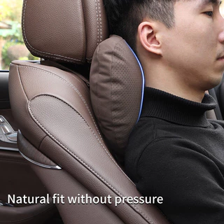 คุณภาพสูงรถ Headrest คอสนับสนุนที่นั่ง Soft Protector หมอนรองคอสําหรับ BMW M3 X1 X2 X3 X4 X5 X6 E46 E60 E90 F01 F06 F10 F12 F15 F16 F20 Auto อุปกรณ์ตกแต่งภายใน