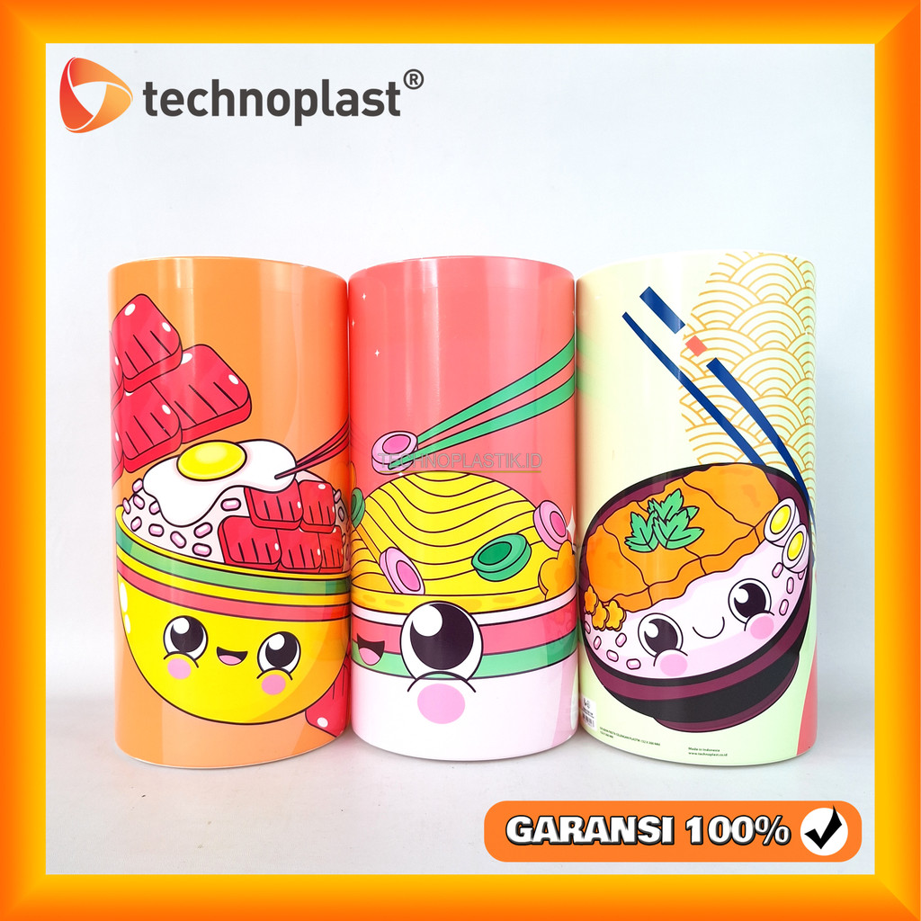 Coin Bank TECHNOPLAST / กระปุกออมสินพลาสติก 152 X 300 มม. GYUDON FIESTA