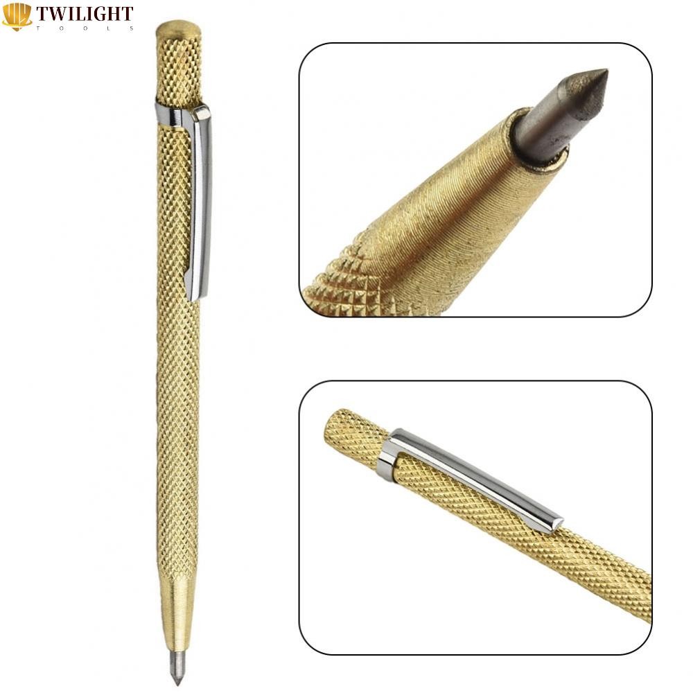 #TWILIGHT#Reliable Tungsten Carbide Tip Marking Pen for Glass Tiles and Wood Carving❀