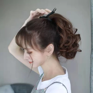 (28/35/45/55CM)สายรัดวิกผมหางม้า สังเคราะห์ Hairpiece คลิปผม วิกผมสําหรับผู้หญิง (พร้อมส่ง) G3068