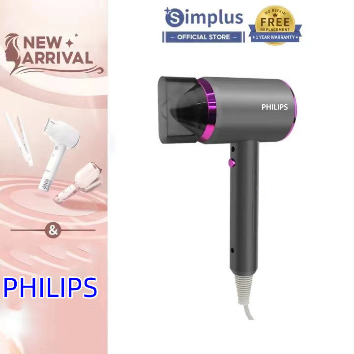 ShowSee Anion Hair Dryer A1/A2 Portable Diffuser Ion Professional Hairdressing Blow Dryer 2200W Blow