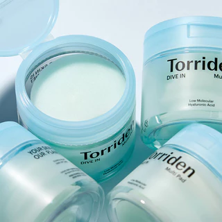 Torriden Pad ทอร์ริเดน โทนเนอร์แพด (Dive In 80 Sheets/Balanceful 60 Sheets/Brightening 70 Sheets)