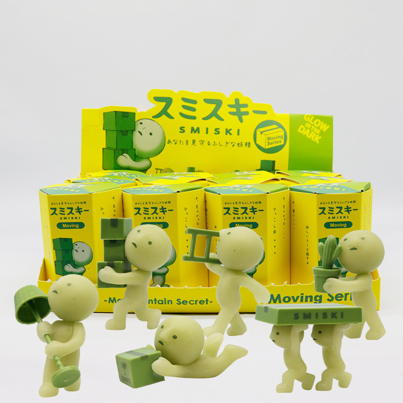 SMISKI HIPPERS series วัสดุเรืองแสง สามารถติดกาวเพื่อวัตถุในชีวิตประจําวัน อุปกรณ์เสริมโทรศัพท์มือถื