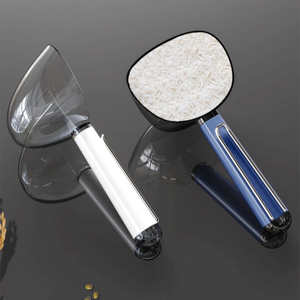 การก่อสร้าง พลั่วอาหารสัตว์เลี้ยง, ตักข้าวพลาสติกอเนกประสงค์, ข้น ความจุขนาดใหญ่ทําความสะอาดง่ายพร้อมกระเป๋าคลิปอบถ้วยตวงให้อาหารสุนัขแมว - รูปที่ 4