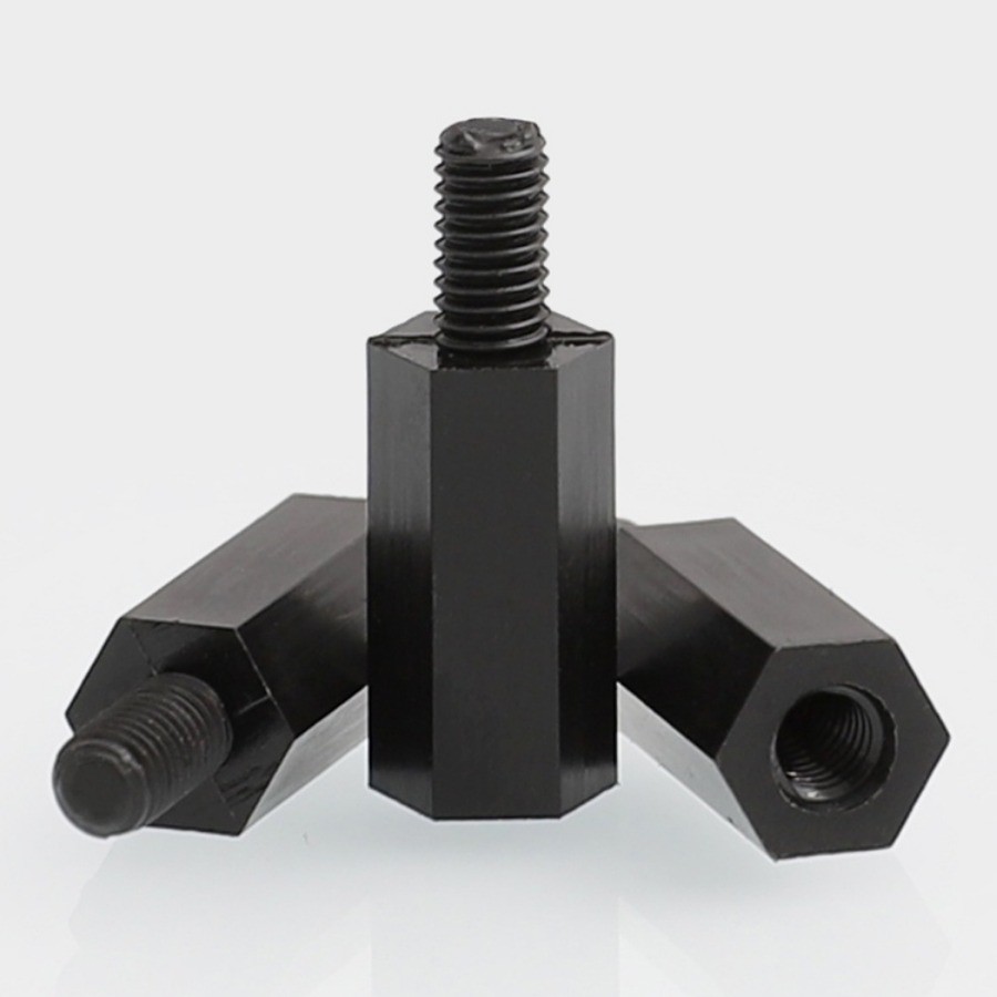 สีดําหัวเดียวคอลัมน์ไนลอน/คอลัมน์การแก้ปัญหาคอลัมน์สนับสนุน M2/M2.5/M3/M4/M5/M6