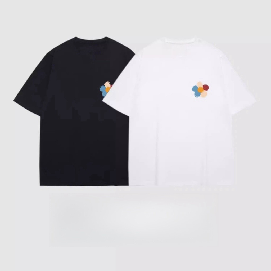 ✨ส่งจากไทย✨ เสื้อยืดแขนสั้นพิมพ์ลายการ์ตูนเกาหลี ฤดูร้อน เสื้อยืดหลวมๆ แขนสั้น โอเวอร์ไซส์