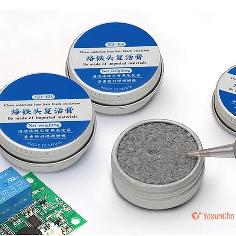 Yosuncho] หัวแร้ง Tip Tinner Activator Tip Cleaner Remover Lead Free 6g ใหม่