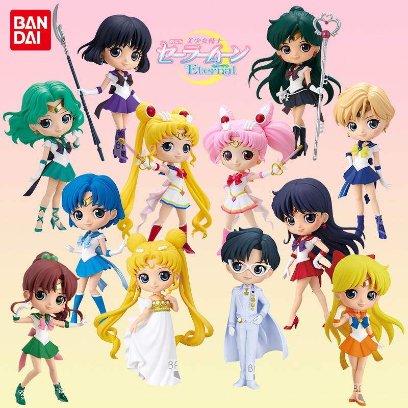 [Peng] [น่ารักและน่ารัก] ของแท้ Bandai qposket เซเลอร์มูนทำมือชุดแต่งงานเครื่องประดับตกแต่งกะลาสีพระจันทร์กระต่าย