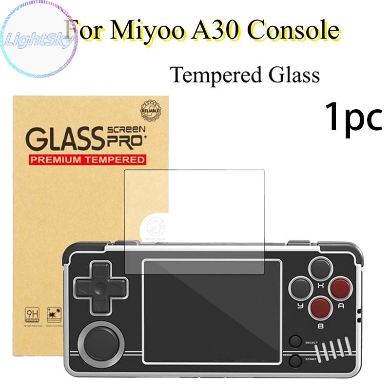 Lightsky Miyoo A30 เกมคอนโซลฟิล์มป้องกันหน้าจอ Miyoo Mini A30 HD กระจกนิรภัยป้องกันหน้าจอฟิล์มอุปกรณ
