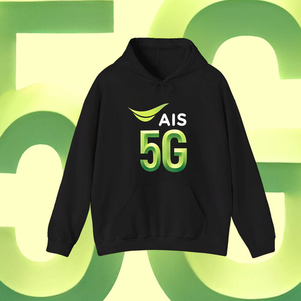 💗พร้อมส่ง💘 Hoodie M-3xl AIS5G X Billkin X BamBam แขนยาว Hoodie ชาย เสื้อกันหนาวคลุมด้วยผ้า