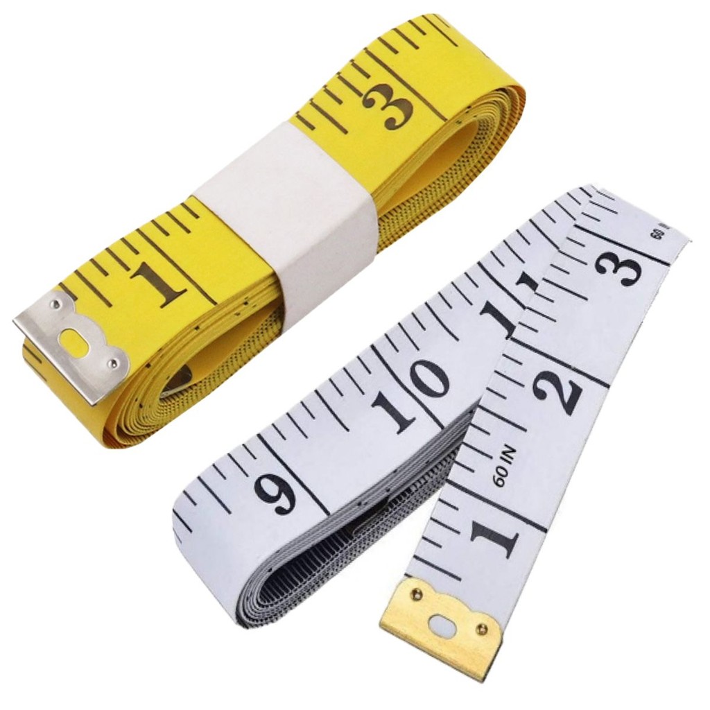 เทปวัดไฟเบอร์ PVC ขนาดคู่ขนาด 2/3 ม. นิ้วสําหรับการวัดร่างกาย – โปรปัง