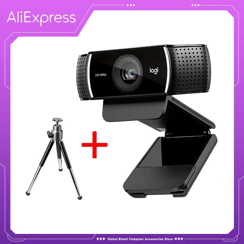 Original Logitech C922 Pro Stream Webcam 1080p กล้องสําหรับ Hd Video Streaming & Recording 720p ที่ 
