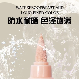 พร้อมส่ง🇹🇭 GuangNa ปากกาอะคริลิค หัวนุ่มหัวพู่กัน 12สี 24สี เขียนได้หลายพื้นผิว พร้อมส่งจากไทย