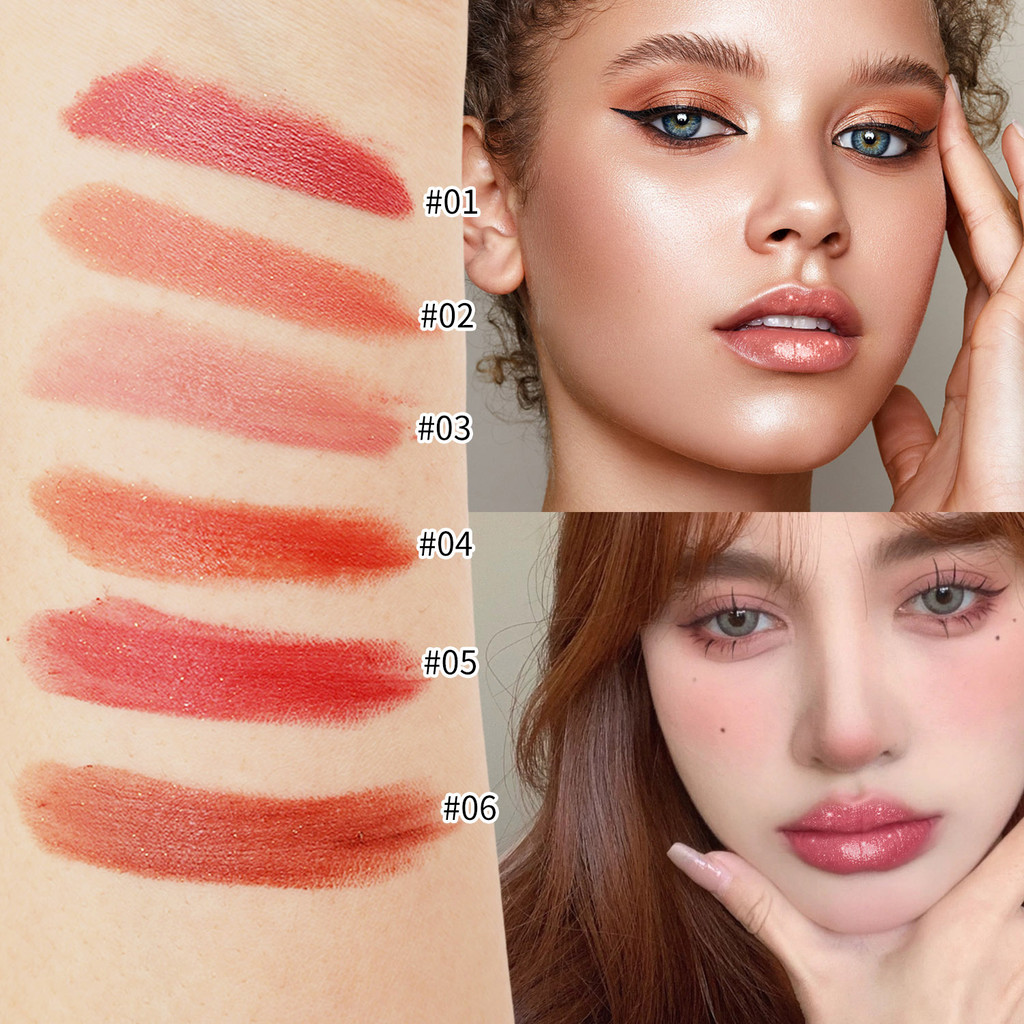 Punk Style Long-Lasting Waterproof Sexy Red Lipstick – Non Fade Pearlescent Shimmery Sparkling Lipstick Beauty Makeup ราคา ถูกที่สุด ดีลบีเคเค แกลเลอรีภาพที่ 3