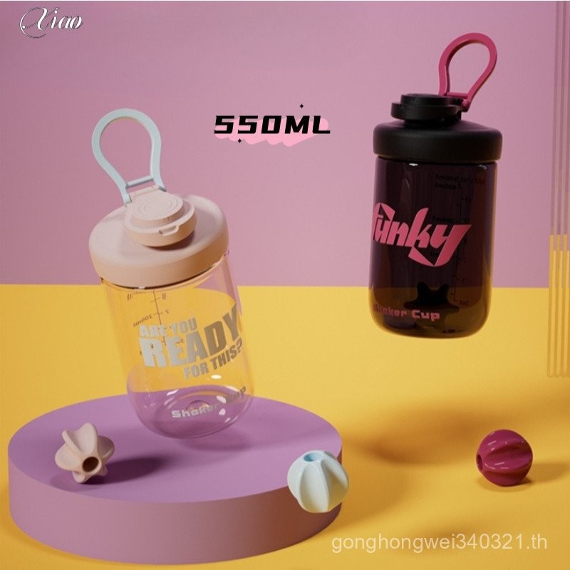 Breeze Cup for local delivery. Shaker Cup 550ml Whey Protein Shaker Cup Pattern Random 005H