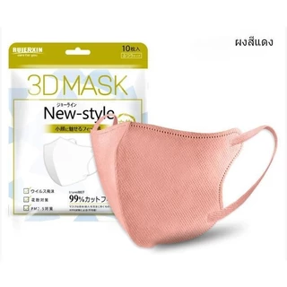 ✨ หน้ากาก 3D สไตล์เกาหลี 10 ชิ้น ⭐ แผ่นกรอง 4 ชั้น เหมาะสําหรับใช้บนใบหน้า