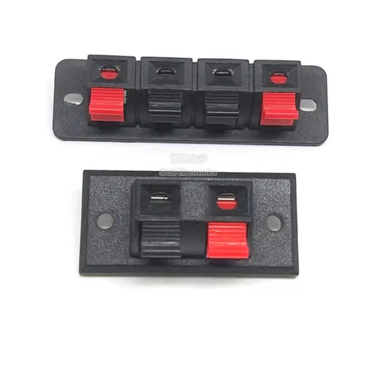 WP2-3 สองตําแหน่ง/สี่ตําแหน่งสายลําโพงคลิปลําโพงการเชื่อมต่อ Clamp Breadboard คลิป/คลิปสายสัญญาณเสีย