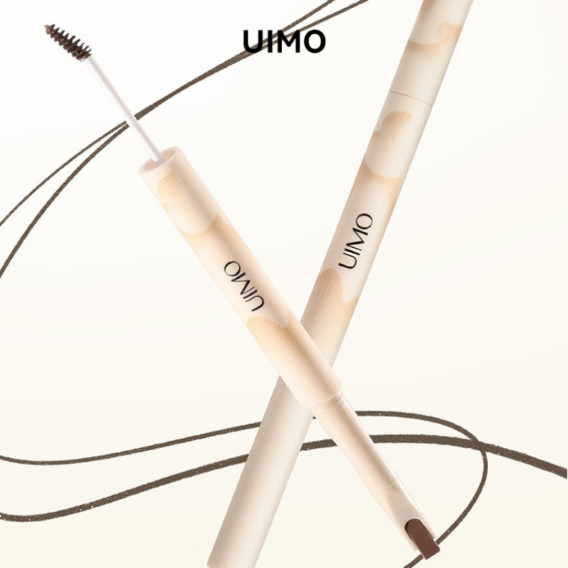 UIMO Eyebrow Penci ดินสอคิ้วหัวคู่สีธรรมชาติ