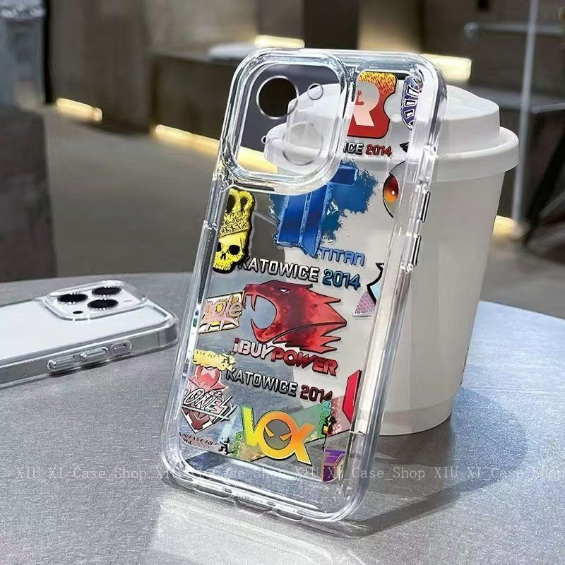 🍂Cloud🍂เข้ากันได้ เคส ที่รองรับ เคส iPhone 15 เคส iphone 16 PRO MAX 15 PRO 14 PRO MAX 13 PRO MAX 11 