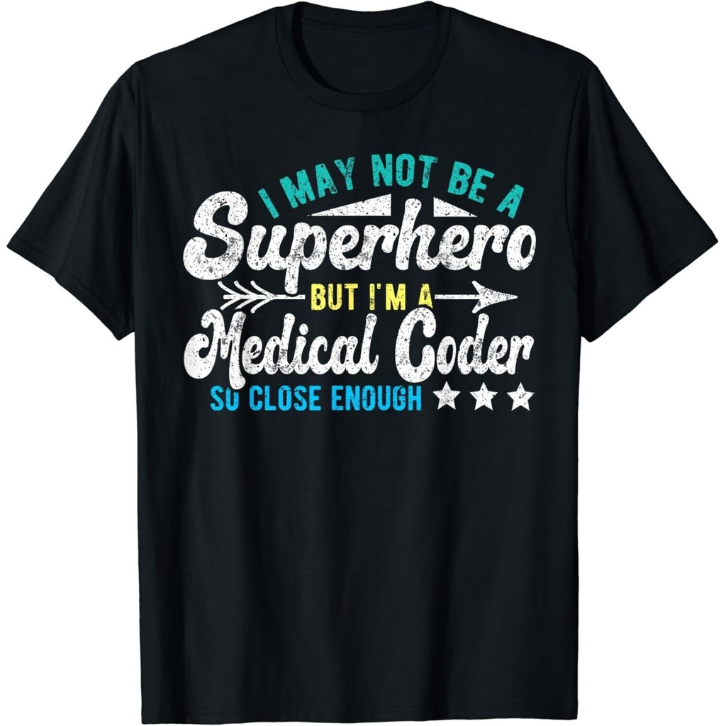 Superhero _ Medical Coder Medical Coding Gift เสื้อยืด Unisex