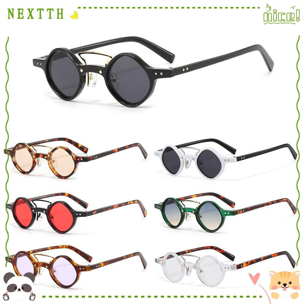Nextth Hippie Sun แว่นตาผู้ชาย/ผู้หญิง Vintage Steam Punk แว่นตา