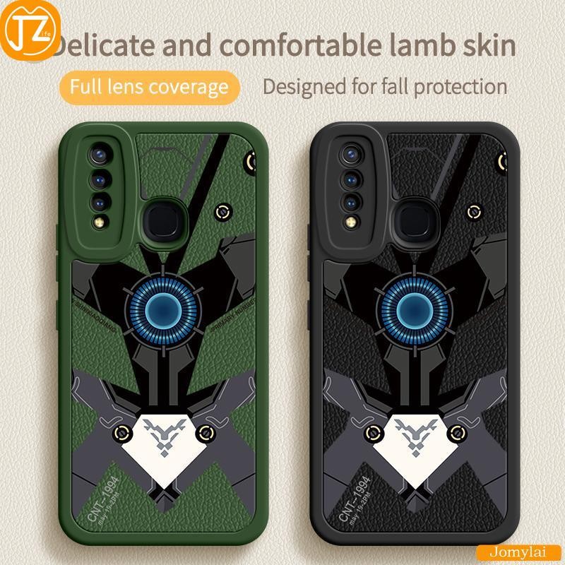 สําหรับ VIVO Y19 ,VIVO U3 ,VIVO Y5S Soft Case เทคโนโลยีแห่งอนาคต Mecha เคสหนัง