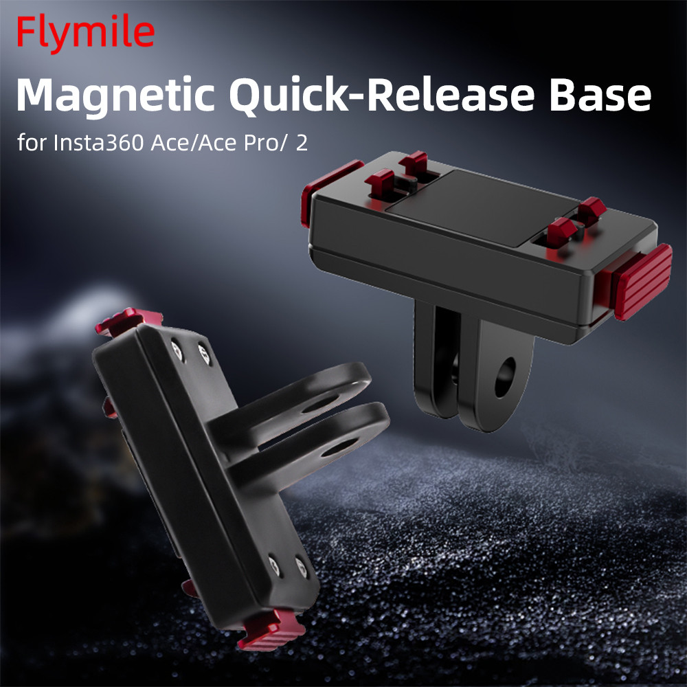 สําหรับ Insta360 Ace/AcePro/AcePro2 Magnetic Quick Release ฐานกล้อง Cold Boot ขยายอะแดปเตอร์ฐานอุปกรณ์เสริม