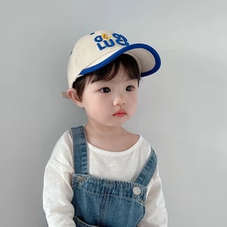 หมวกเบสบอลเด็กและหมวกกันแดดปัก Goodluck เหมาะสำหรับเด็กอายุตั้งแต่ 8 เดือนถึง 5 ขวบ ทันสมัยและป้องกันแสงแดด
