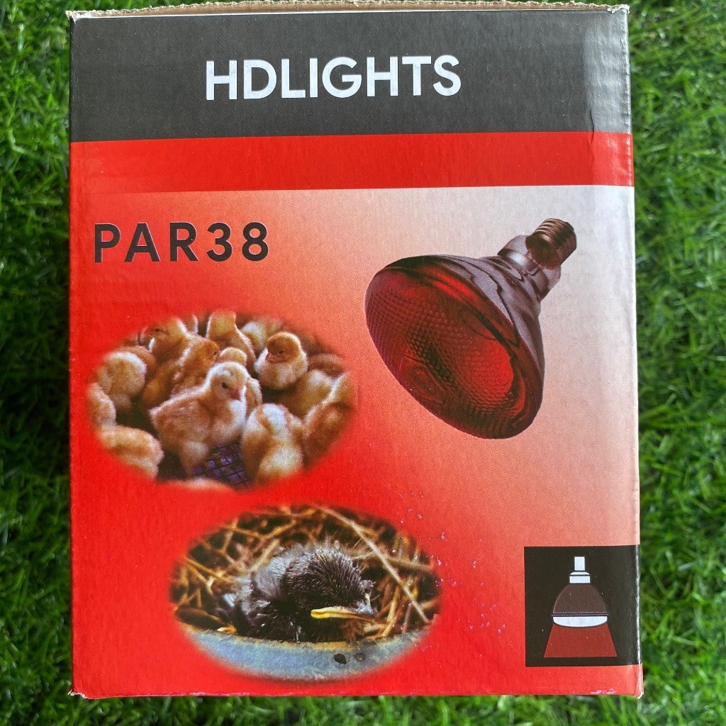 หลอดไฟกกหมู หลอดดไฟความร้อนHD LIGHTS หลอดอินฟาเรดแท้  หลอดไฟกกลูกไก่ ไฟกกหม แบบหนาพิเศษ ไฟกกสัตว์ - รูปที่ 6