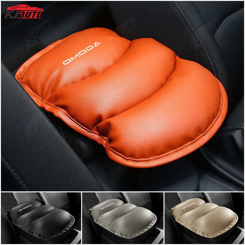 Omoda Car Center Armrest Pad หนังความสูงเพิ่ม Pad นุ่มสบายอุปกรณ์ตกแต่งภายในรถยนต์สําหรับ Omoda Cher