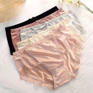 #431 กางเกงในลูกไม้ สไตล์เซ็กซี่ เป้าสองชั้นลดอับชื้อ งานสวย…