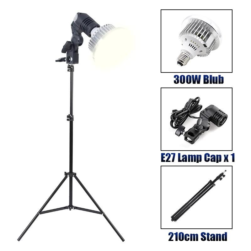 85/300W LED Bulb Softbox Studio light Photography Lighting ไฟสตูดิโอ ไฟไลฟ์สด ไฟถ่ายรูป ไฟต่อเนื่อง