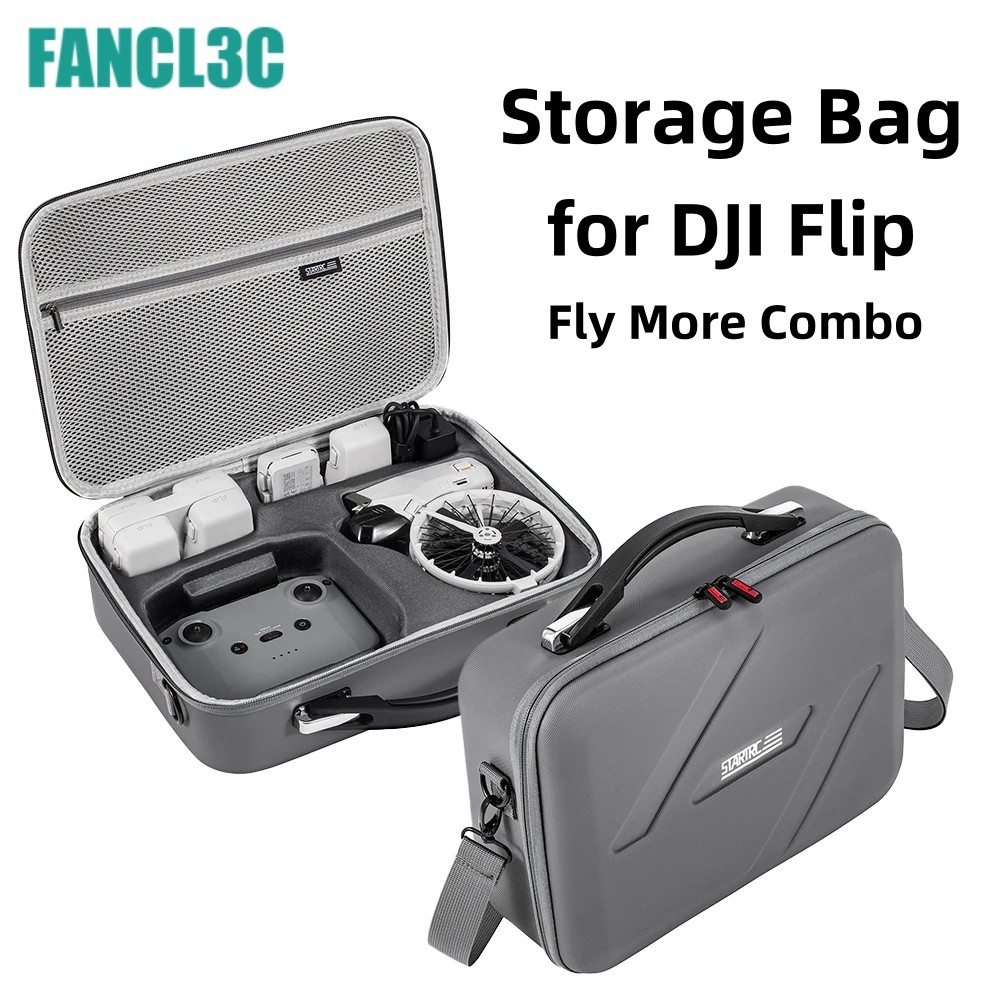 สําหรับ DJI Flip Fly More Combo ชุดกระเป๋าถือกันน้ํา DJI RC 2/RC-N3 All-in-One กระเป๋าเก็บสําหรับ DJI Flip อุปกรณ์เสริม