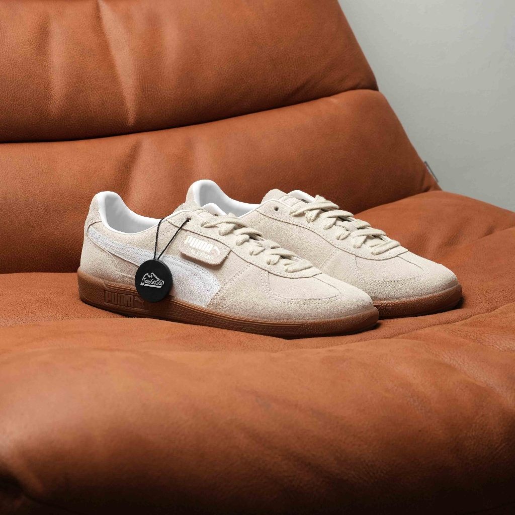 【ของแท้ 】 Puma Palermo หนังกลับหิมะอัลไพน์