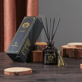 🏆กลิ่นโรงแรมหรู🏆 ก้านน้ำหอม ก้านไม้หอม Reed Diffuser น้ำหอมอโรม่า น้ำมันหอมระเหย ก้านหอม ก้านไม้หอมปรับอากาศ 50มล