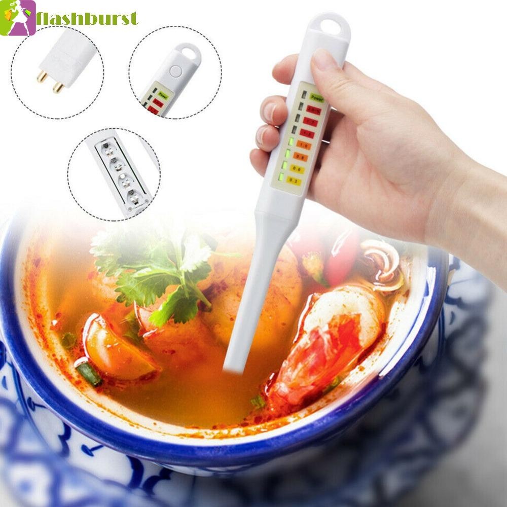 Flashburst เครื่องวัดความเค็มปากกาเครื่องมือวัดการวิเคราะห์สําหรับห้องครัวเครื่องวัดเกลืออาหารเครื่องวัดความเค็มเกลือเครื่องวิเคราะห์อาหาร Salinometer เกลือความเข้มข้นเมตร