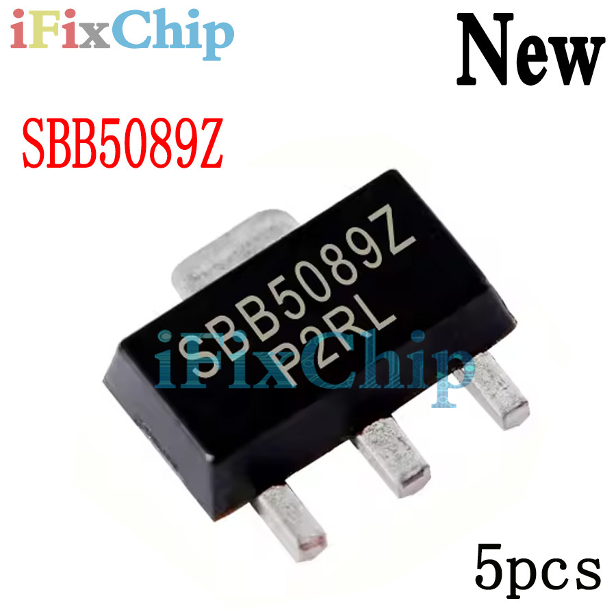 5 ชิ้นใหม่เอี่ยม SBB5089Z SBB-5089Z SBB5089 SBB-5089 SOT-89