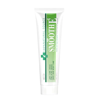 [1แถม1] Smooth E Cream สมูทอี ครีมบำรุงผิว ฟรี spray กันแดด กันน้ำ กันเหงื่อ 100 ml exp.23/09/2026 [Pcare]