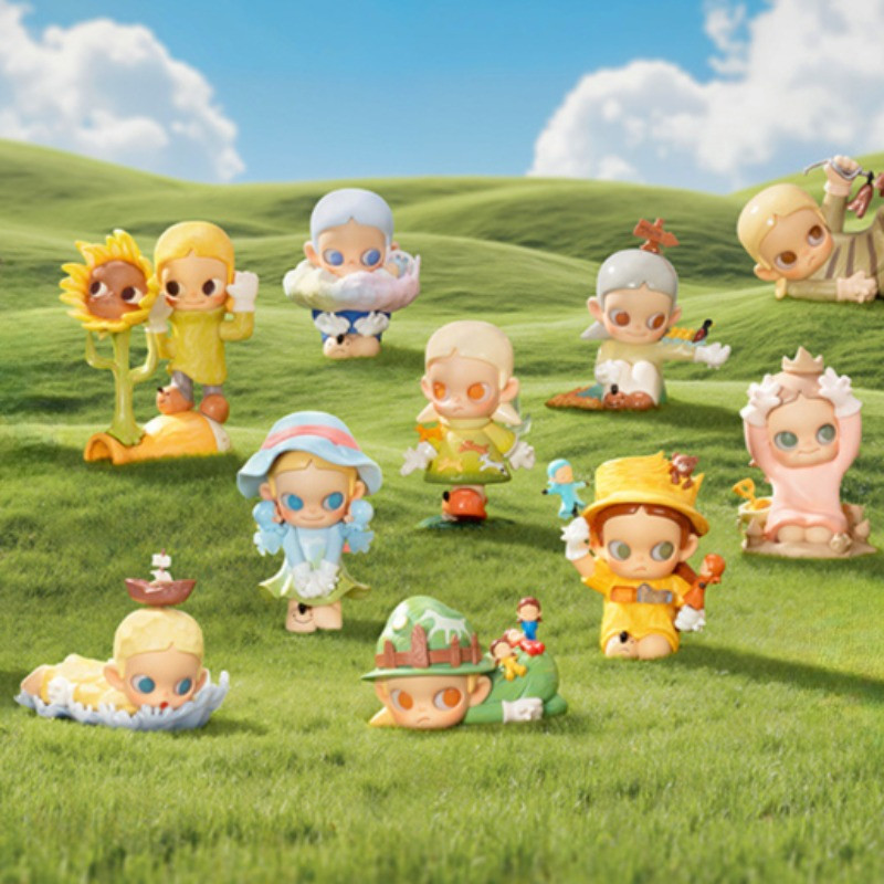 POPMART Zsiga Slow Down Series รูปกล่องลึกลับตกแต่ง