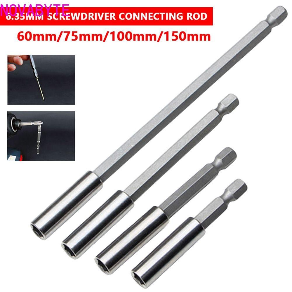 NOVABYTE Rod Socket Quick Release Connect สําหรับสกรู Bit ไขควง Extension Hex Shank